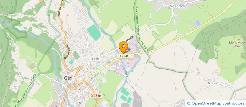 localisation de l'entreprise BEMA  GEX