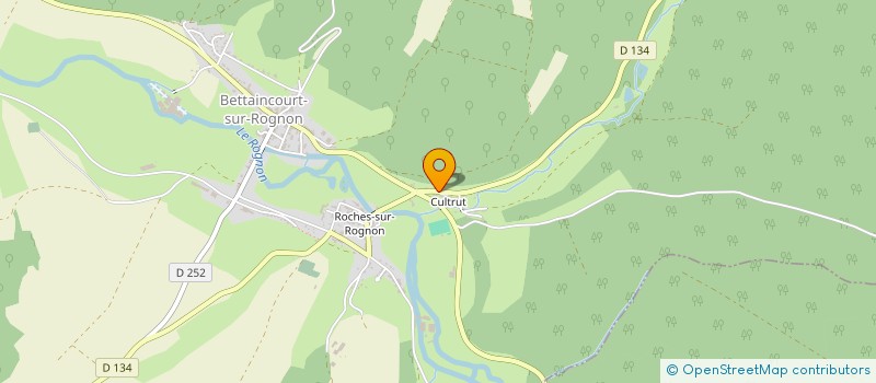 localisation de l'entreprise BEMA IMMO à ROCHES-BETTAINCOURT