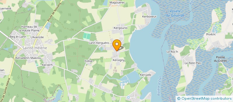 localisation de l'entreprise BEMAT  SAINTE-HELENE