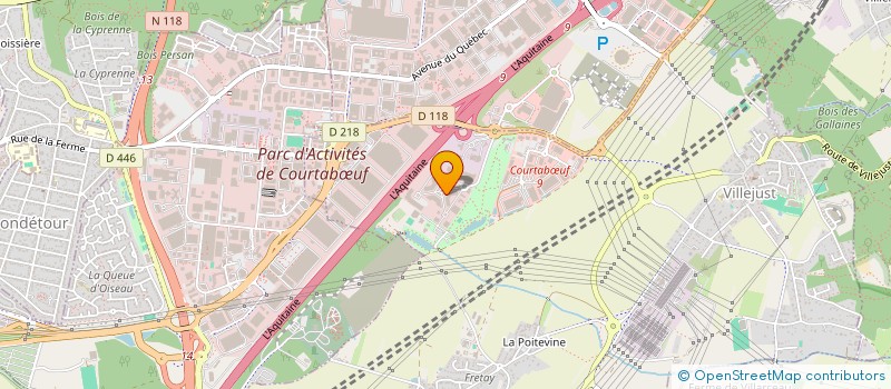 localisation de l'entreprise BEMATEC à VILLEJUST