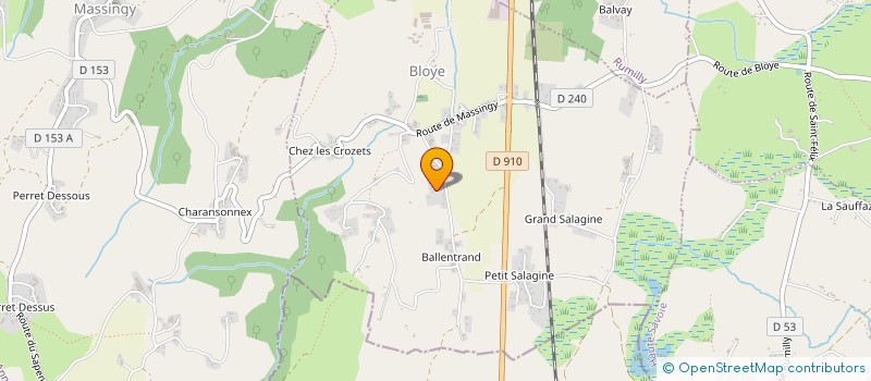 localisation de l'entreprise BEMAVA à BLOYE