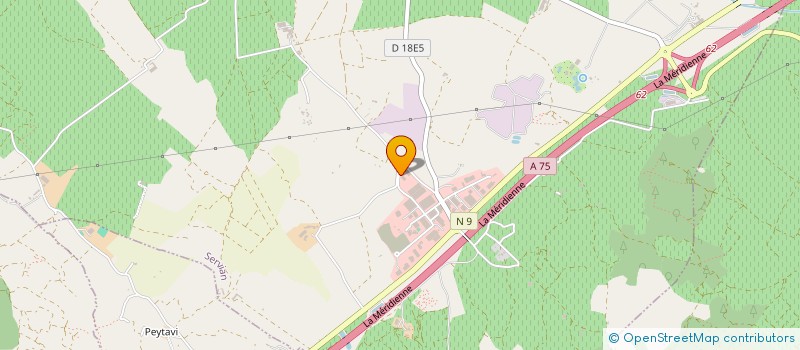 localisation de l'entreprise BEMBIO  SERVIAN