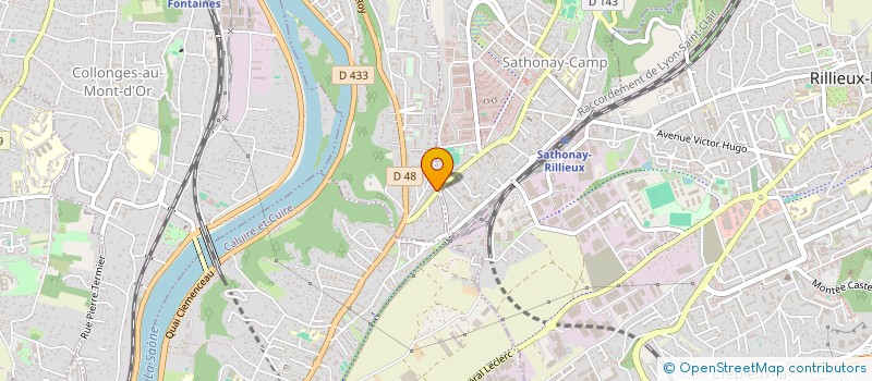 localisation de l'entreprise BEMD à FONTAINES-SUR-SAONE