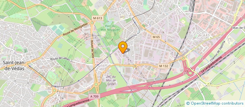 localisation de l'entreprise BEME CONSTRUCTION à MONTPELLIER