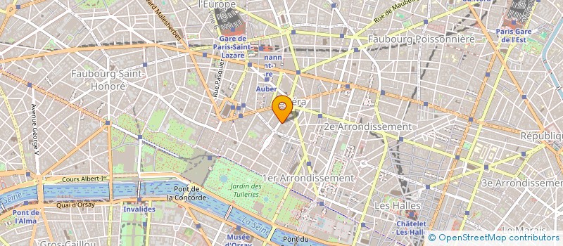 localisation de l'entreprise BEMELIOR  PARIS