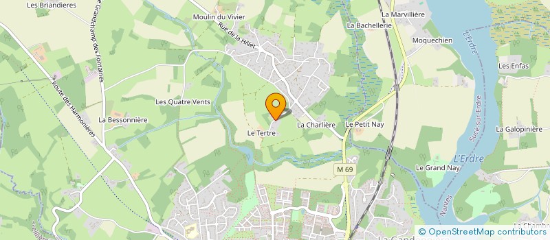 localisation de l'entreprise BEMENOCLE  LA CHAPELLE-SUR-ERDRE