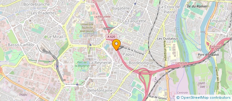 localisation de l'entreprise BEMESA SERVICES EXPRESS EURL à TOULOUSE