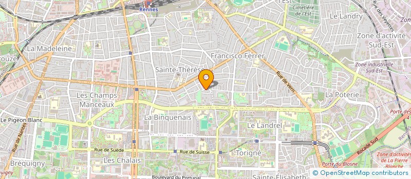 localisation de l'entreprise BEMI CONSTRUCTIONS  RENNES