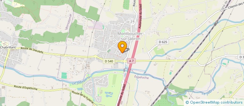 localisation de l'entreprise BEMI'S  MONTBOUCHER-SUR-JABRON