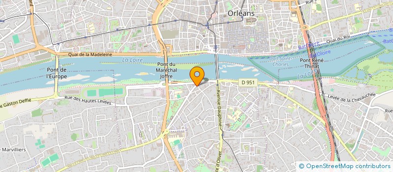 localisation de l'entreprise BEMIND  ORLEANS