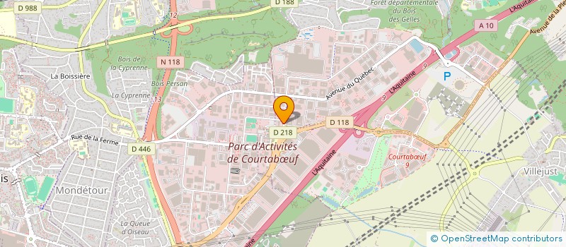 localisation de l'entreprise BEMIPHARM à VILLEBON-SUR-YVETTE