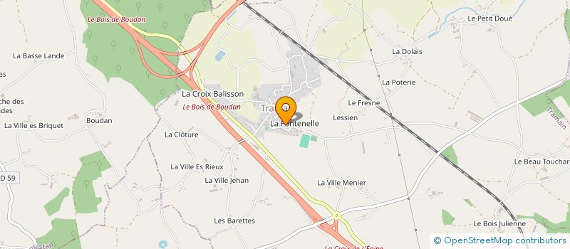 localisation de l'entreprise BEMIXAM  TRAMAIN