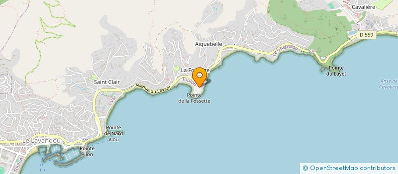 localisation de l'entreprise BEMO SRL - LEMA SRL SOCIETE DE FAIT à LE LAVANDOU