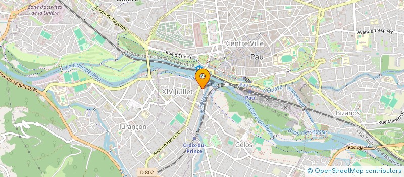 localisation de l'entreprise BEMOL à PAU