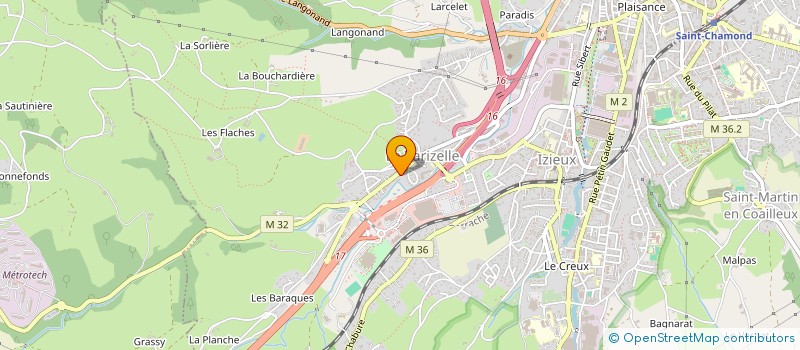 localisation de l'entreprise BEMOL  SAINT-CHAMOND