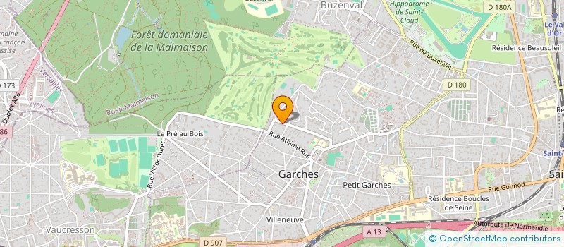 localisation de l'entreprise BEMOL à GARCHES