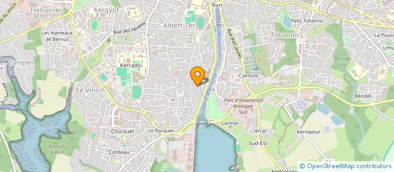 localisation de l'entreprise BEMOROTI à VANNES