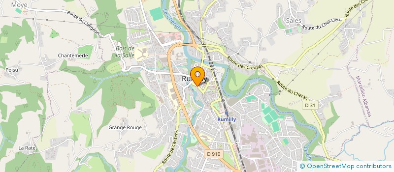 localisation de l'entreprise BEMP  RUMILLY