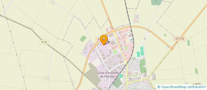 localisation de l'entreprise BEMP à PITHIVIERS-LE-VIEIL