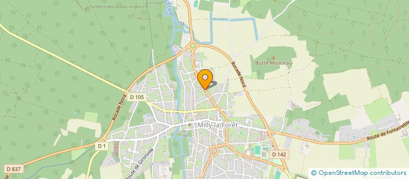 localisation de l'entreprise BEMYCAB  MILLY-LA-FORET