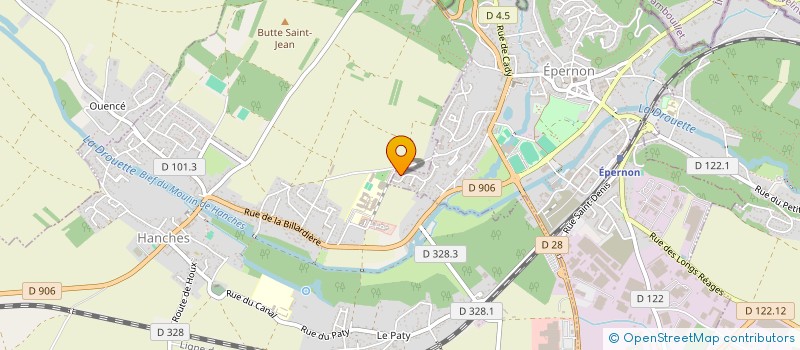 localisation de l'entreprise BEMYSELF à EPERNON