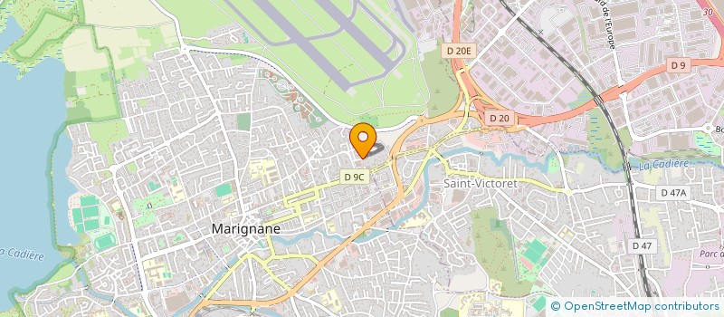 localisation de l'entreprise BEN 13 TP à MARIGNANE