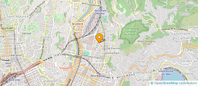 localisation de l'entreprise BEN à NICE