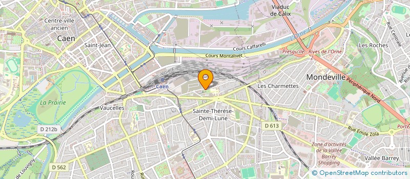 localisation de l'entreprise BEN à CAEN