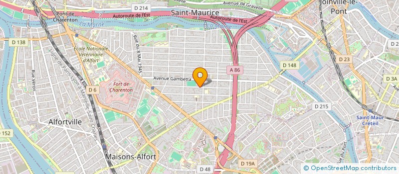 localisation de l'entreprise BEN AIR PROD à MAISONS-ALFORT
