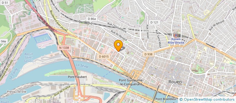 localisation de l'entreprise BEN.ALA.LAH à ROUEN