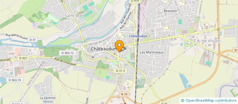 localisation de l'entreprise BEN AMMAR ET BEN MAAMAR à CHATEAUDUN