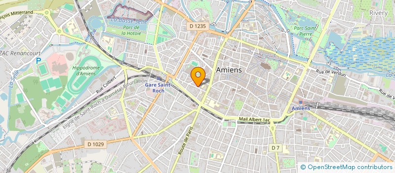 localisation de l'entreprise BEN'ARTS à AMIENS