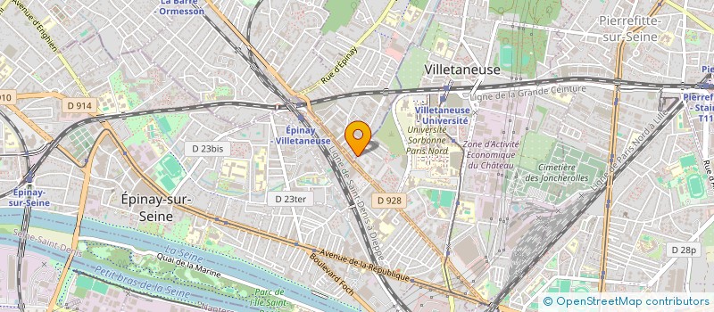 localisation de l'entreprise BEN'ASSUR à VILLETANEUSE