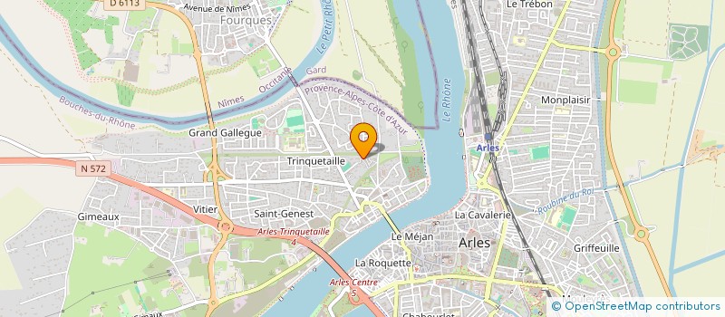 localisation de l'entreprise BEN ATTIA à ARLES