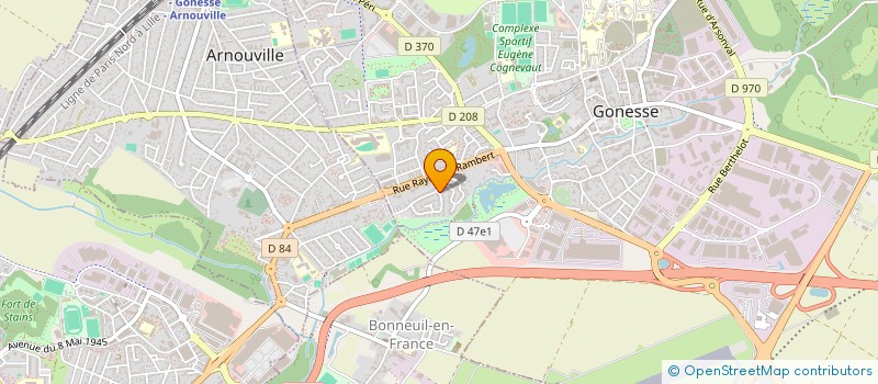 localisation de l'entreprise BEN AUTO PERFORMANCE  GONESSE