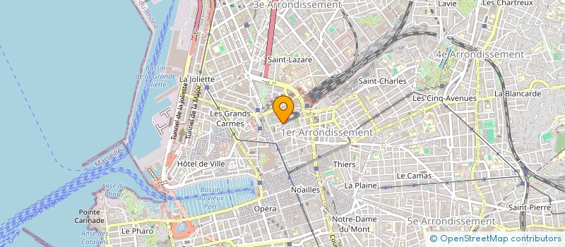 localisation de l'entreprise BEN BADISSE à MARSEILLE