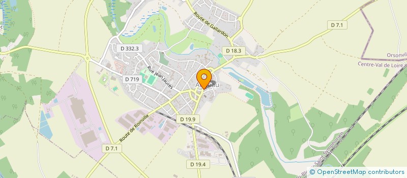 localisation de l'entreprise BEN BAM AUTO ECOLE à AUNEAU-BLEURY-SAINT-SYMPHORIEN