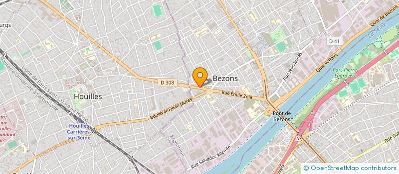 localisation de l'entreprise BEN BARBER à BEZONS