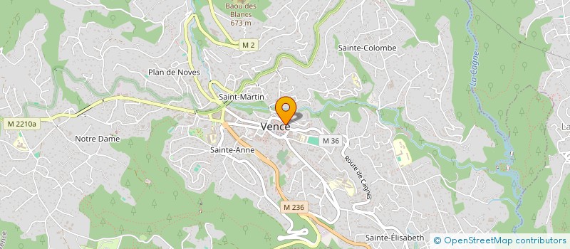 localisation de l'entreprise BEN BAT à VENCE