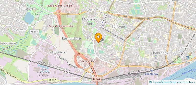 localisation de l'entreprise BEN BOUBAKER à NANTES