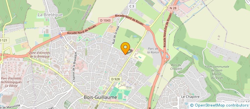 localisation de l'entreprise BEN BROTHERS à BOIS-GUILLAUME