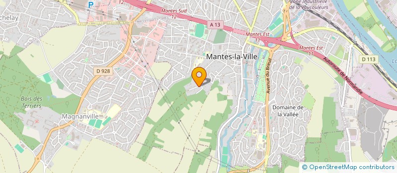 localisation de l'entreprise BEN&CAR  MANTES-LA-VILLE