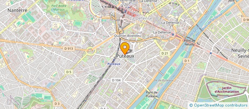 localisation de l'entreprise BEN CHADLIA BOUCHAID ET CHAGAR à PUTEAUX