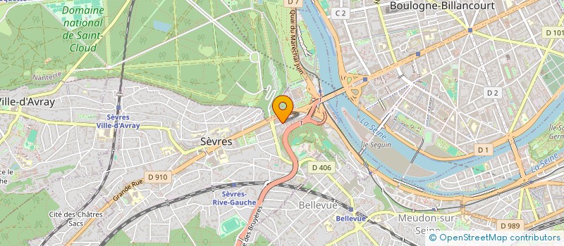 localisation de l'entreprise BEN CONSULTING SERVICES  HOUILLES