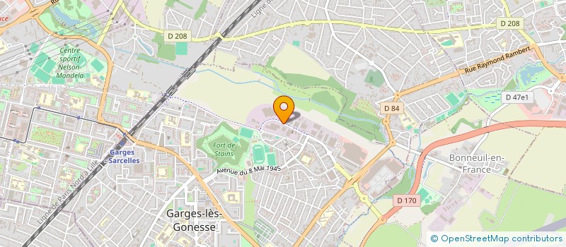 localisation de l'entreprise BEN COUVERTURE  GARGES-LES-GONESSE