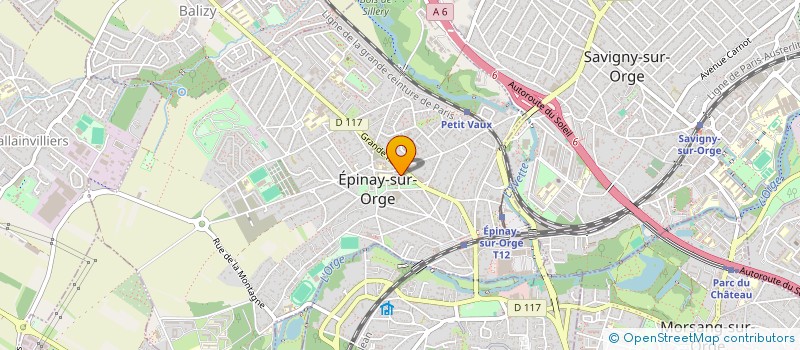 localisation de l'entreprise BEN DAAMER ABDELMAJID & BEN DAAMAR MONGI à EPINAY-SUR-ORGE