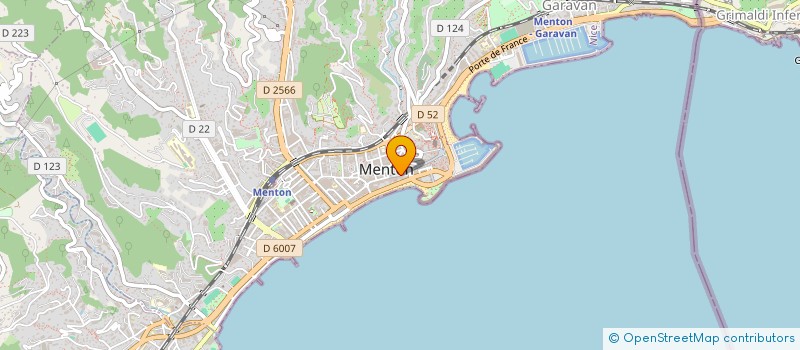 localisation de l'entreprise BEN DISTRIBUTION à MENTON