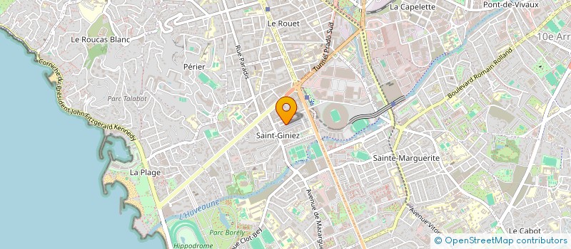 localisation de l'entreprise BEN ELEC  MARSEILLE