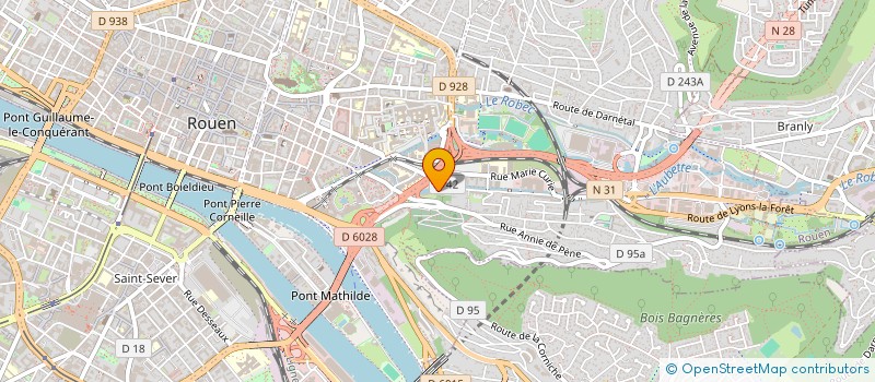 localisation de l'entreprise BEN'ENFANCE  LE HAVRE