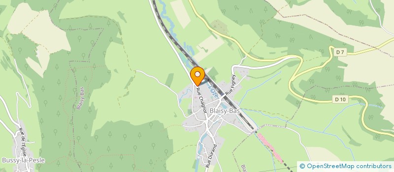 localisation de l'entreprise BEN ESTA  BLAISY-BAS